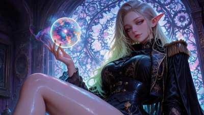 arcane elf sorceress