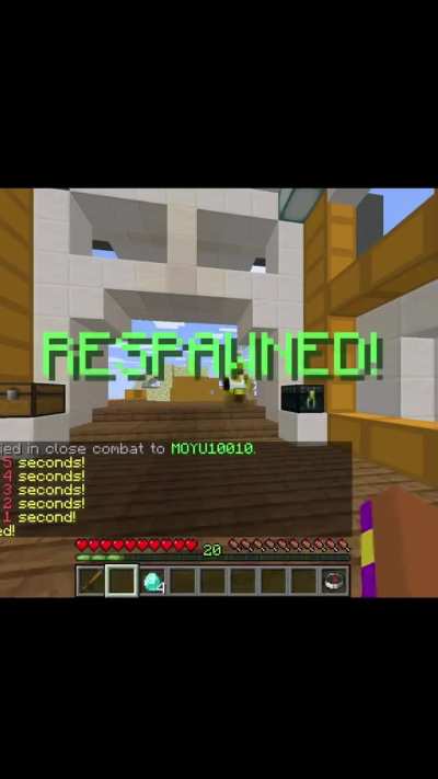 bro got distracted talm bout cereal lmao!!! LACKING #minecraft