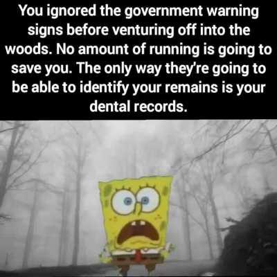 It was already too late before you saw it. 