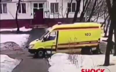 Almost killed by the ambulance