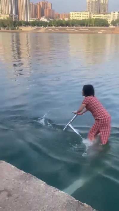 Human powered hydrofoil