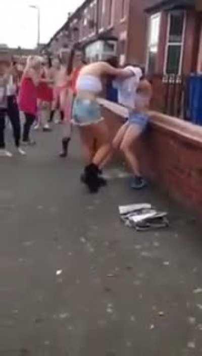 British Girl Fight