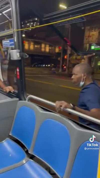 When you’re so high to the point where you want to jump out of a moving bus