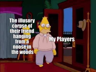 It's all fun and games till Strahd starts playing.