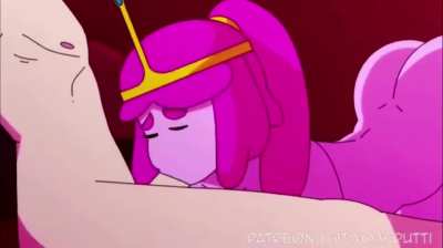 Finn and Princess bubblegum (adventure time-two3frutti)