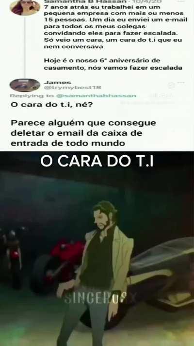 O cara do T.I é um gênio 