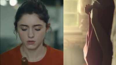Who had the better masturbation scene: Natalia Dyer or Aimee Lou Wood?