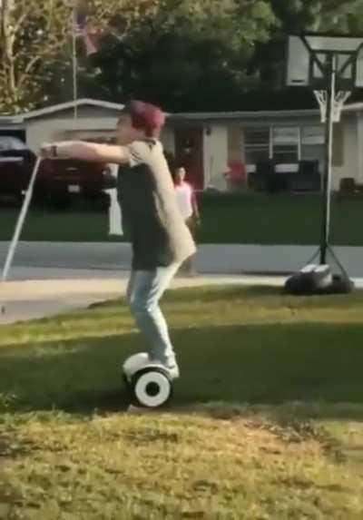 WCGW If you put momma on the seqway