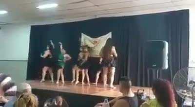 To do a dance show