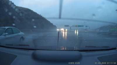 [OC] Driving too fast in the rain