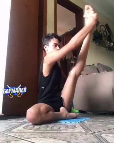 Flexible man
