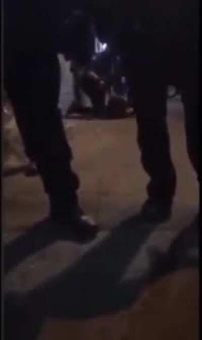 Unhinged ANTIFA girl spits at police, cops take her down. Friend demands for female officer to be present. Cops respond with 