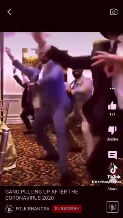 The boys entering the first dpw event