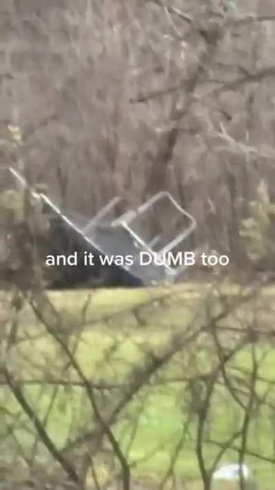 Crazy and dumb tornado