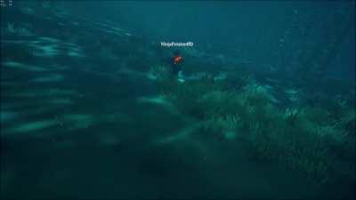 He's joining the mermaids