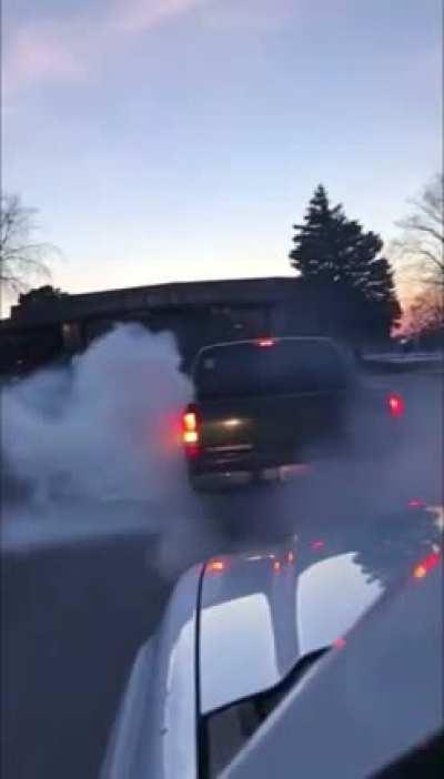 When a Chevy tries to show off…. (SOUND ON)