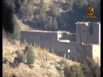 Pakistani soldiers ambushed by the Taliban whilst attempting to clear a compound