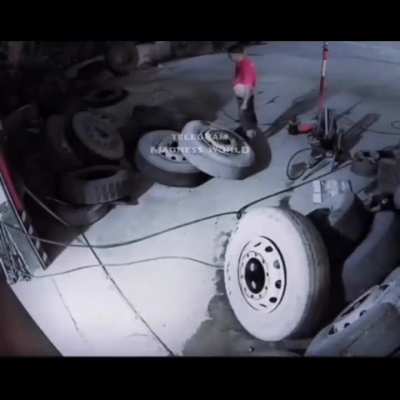 What dark tire lurks in the shadows, waiting…