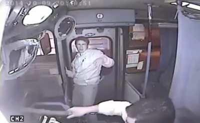Trying to steal a bus passenger’s purse