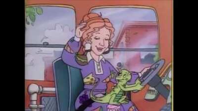 Ms. Frizzle crashes the Magic School Bus and f*CKING DIES!!!!