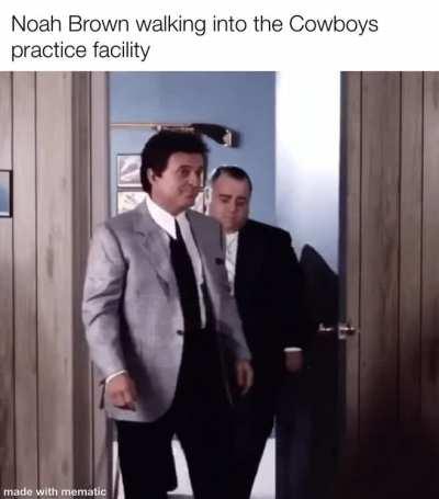 We might see him on the national news at some point today.