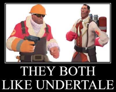 Engineer likes Undertale