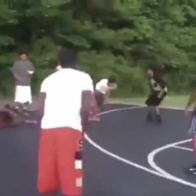 Yooo look at the Houston Rockets practice