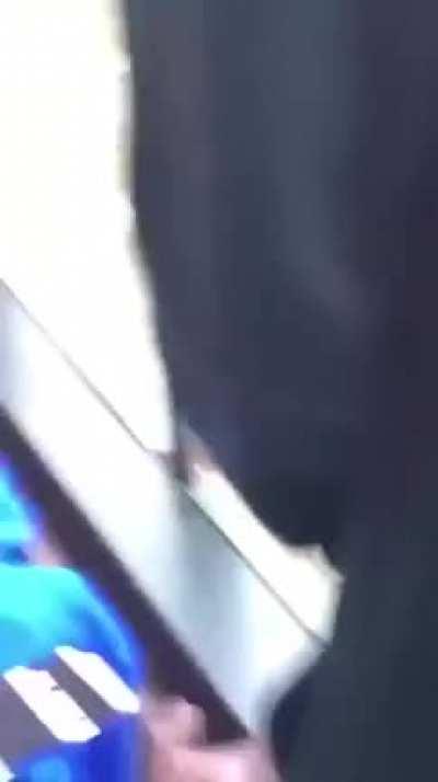 Primate showing off some deadly accuracy 🙈