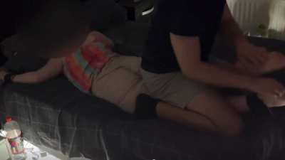 Making my girlfriend scream 