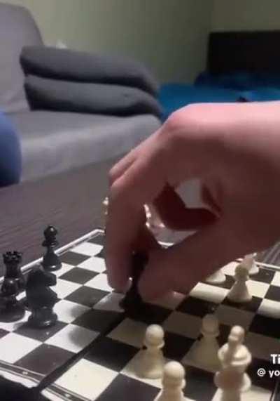The forbidden chess move