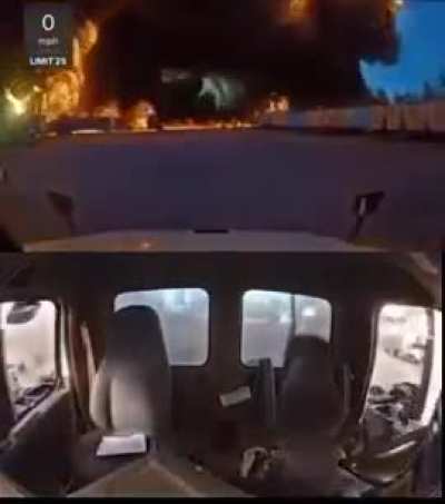 Dash cam video shows UPS plane crash in Louisville, Kentucky