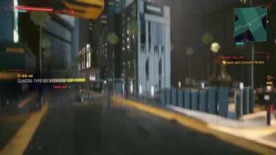 [Cyberpunk 2077] Car crash