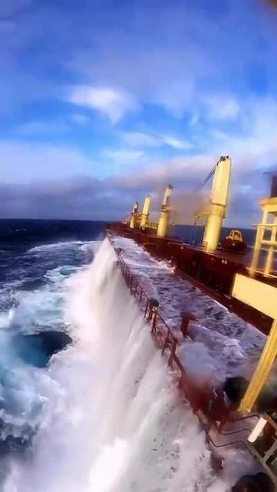 Went submerged for a bit