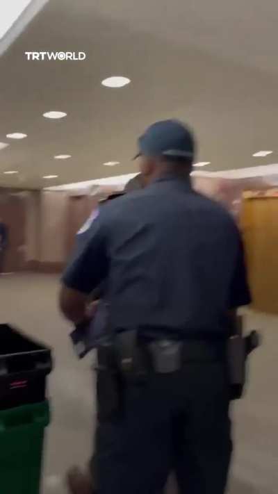 Whistleblowers Col. Anthony Aguilar and former US intelligence officer Josie Guilbeau interrupt US Senate meeting before being escorted out by Capitol Police (9/3/2025)