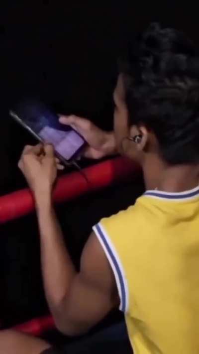 hitting your phone 'cause you lost A game...🤦🤦