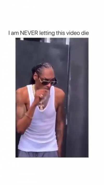 Denying blunt from snoop is a crime.