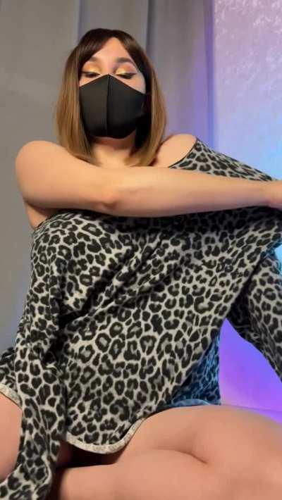 oversized tshirt can hide a lot :)