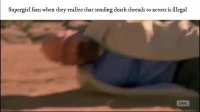 Supergirl fans are sometimes the worst. Why are they keep doing this, one of the actors are already deleted his Twitter because of this.