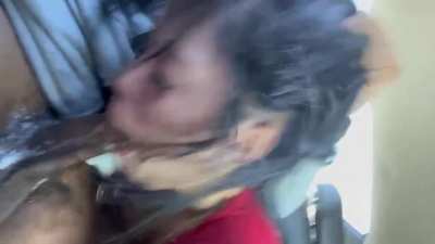 pulled over and went to work 😋