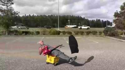 Riding into work after selling my car. Can't Stop, Won't Stop this hustle