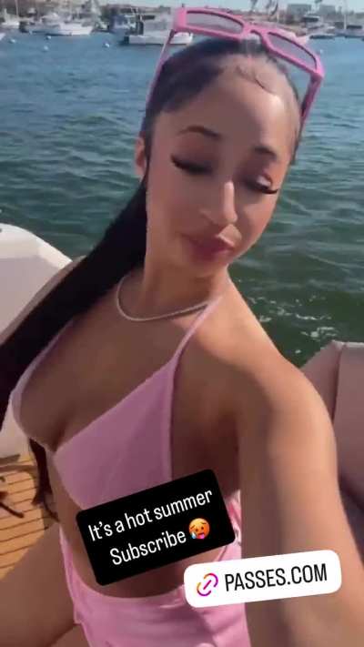 Jaden Newman | IG story 8.2.25