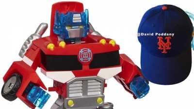 OPTIMUS LOVES THE METS