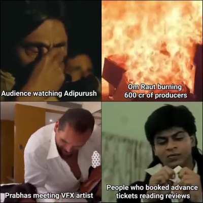 Scenes rn after Adipurush release