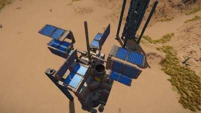 Clang-Defying Foldable Satellite Solar Array