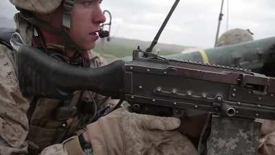 Marines Provide Fire Support for Afghani Security Forces, February 2013 AFG