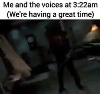 It is fun. Is everybody having? 