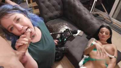 Camera lady getting her wish fulfilled