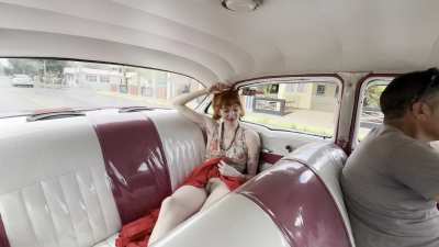 I hope the rearview mirror isn't pointing at me