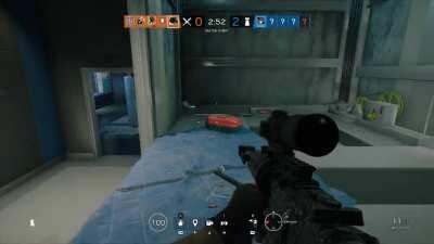 My friend was not aware that the hatch was open