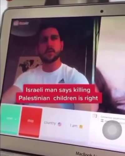 Israeli Jew says killing Palestinian children is OK